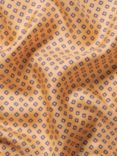 Charles Tyrwhitt Printed Silk Pocket Square, Orange