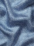 Charles Tyrwhitt Silk Pocket Square Floral Handkerchief, Ocean Blue