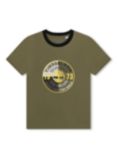 Timberland Kids' Built For The Bold Logo T-Shirt, Green