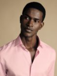 Charles Tyrwhitt Egyptian Cotton Windsor Dobby Weave Shirt, Pink