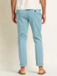 Brakeburn Linen Cargo Trousers, Blue