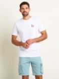 Brakeburn Logo Graphic T-Shirt, White