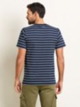 Brakeburn Stripe Pocket T-Shirt, Navy