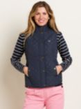 Brakeburn Classic Quilted Gilet, Navy