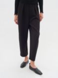 InWear Pannie Relaxed Fit Trousers, Black