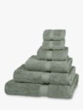 John Lewis Ultimate Hotel Cotton Towels, Olive