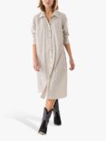 Lollys Laundry Mumba Cotton Blend Shirt Dress, Stripe