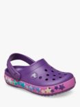 Crocs Kids' Crocband Star Clogs, Purple