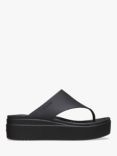 Crocs Brooklyn Flip-Flops, Black