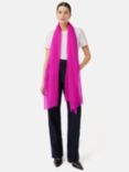 Jigsaw Cashmere Gauze Scarf, Pink