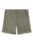 Timberland Kids' Chino Fit Twill Bermuda Shorts, Green