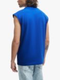 HUGO Navertz 493 Short Sleeve T-Shirt, Open Blue