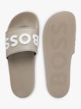 BOSS Kirk Sliders, Pastel Grey