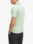 BOSS Paddy 388 Cotton Polo Top, Open Green