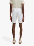 BOSS Slice Slim Fit Chino Shorts, White