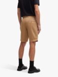 BOSS Slice Slim Fit Chino Shorts, Medium Beige