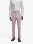 BOSS Slim Fit Heritage Trousers, Light Purple