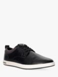 Dune Travel Lace Up Trainers, Black