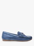 Moda in Pelle Fabiole Leather Loafers, Blue
