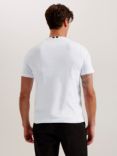 Ted Baker Wiskin Regular Branded Short Sleeve T-Shirt, White White