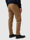 Rodd & Gunn Thomas Road Custom Fit Stretch Cotton Regular Leg Length Trousers, Camel