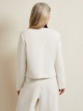 Phase Eight Ripley Boucle Jacket, Ivory