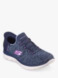 Skechers Summits Vegan Dazzling Haze Wide Fit Trainers