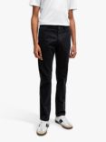 BOSS Slim Fit Chino Trousers, Black