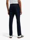 BOSS Cotton Tapered Chinos, Dark Blue