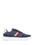 Tommy Hilfiger Leather TH Trainers, Desert Sky