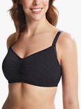 Royce Blossom Nursing Non-Wired Bra, Black