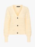 Soaked In Luxury Rava Crochet Knit Cardigan, Pearled Ivory