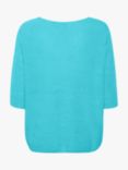 Soaked In Luxury Tuesday Cotton Blend Half Sleeve Jumper