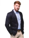 Raging Bull Casual Classic Fit Blazer, Navy, Navy