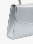 Paradox London Damelza Crystal Top Handle Bag, Silver