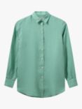 MOS MOSH Karli Linen Shirt, Wasabi