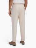 Reiss Elite Brushed Trousers, Ecru