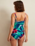 Phase Eight Jungle Palm Print Knot Tie Swimsuit, Multi