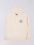 Edwin Music Channel Oversized Hoodie, Whisper White