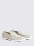 Moss Suede Casual Loafers, Ivory