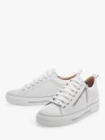 Moda in Pelle Brayleigh Leather Flatform Trainers, White