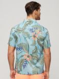 Superdry Hawaiian Shirt, Eden Hawaiian Blue/Multi