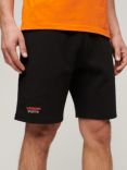 Superdry Sport Tech Logo Tapered Shorts, Black