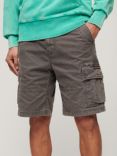 Superdry Heavy Cargo Shorts, Washed Grey