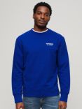 Superdry Sport Loose Fit Sweatshirt, Mazarine Blue
