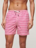 Superdry Geometric Print 15" Swim Shorts