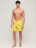 Superdry Recycled Polo 17" Swim Shorts, Nautical Yellow