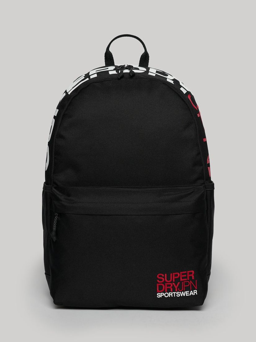 Superdry Wind Yachter Montana Backpack, Black at John Lewis