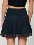 Superdry Ibiza Lace Tiered Mini Skirt