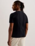 Ted Baker Rousel Short Sleeve Slim Fit Jacquard T-Shirt, Navy